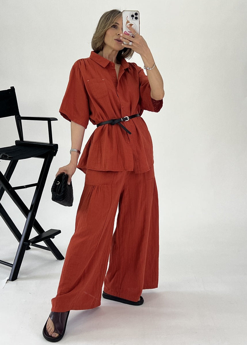 Conjunto camisa + pantalón