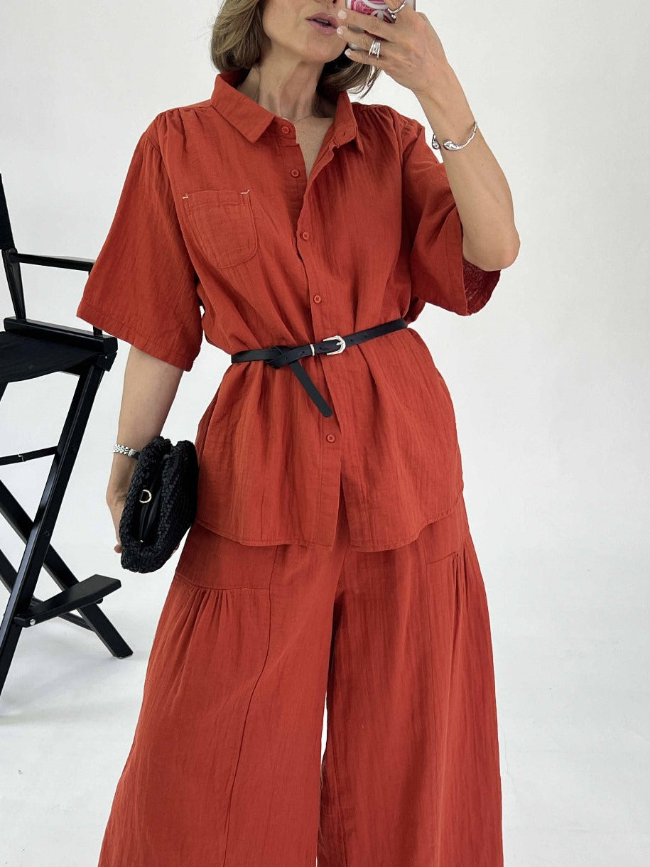 Conjunto camisa + pantalón