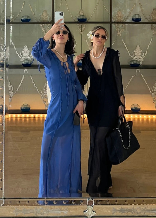 Vestido volantes