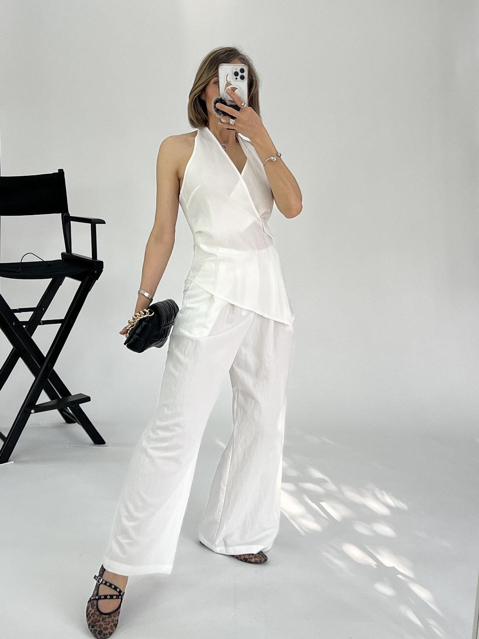 Conjunto Halter fluido